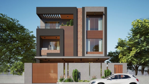 BÀN GIAO CÔNG TRÌNH VILLA HIỆN ĐẠI 3 TẦNG